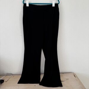 Worthington Women's Black Modern Fit Flare Leg Pants Tall Size 12